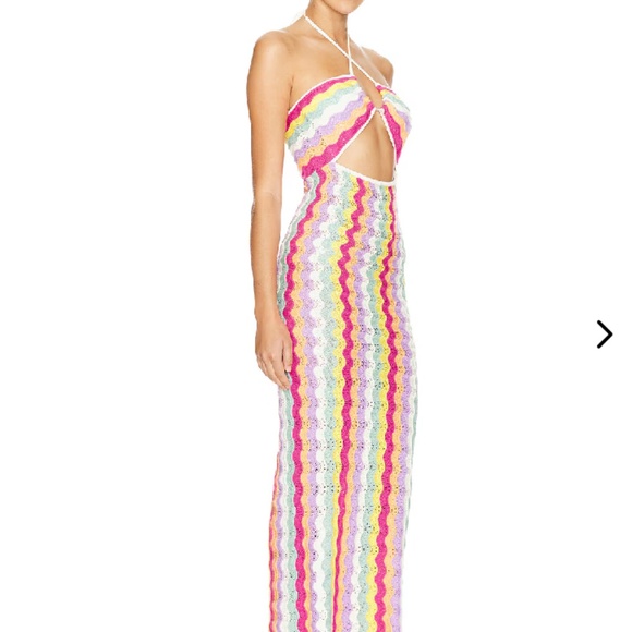 Revolve Multicolor Knitted Dress - Picture 2 of 8